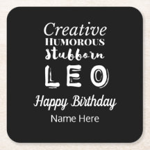 Leo the Lion Zodiac Fun Charakteristika Geburtstag