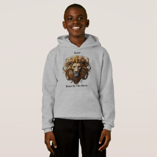 Leo The Lion: Zodiaks wildes Geburtszeichen Hoodie