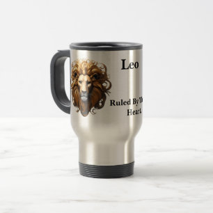 Leo The Lion: Zodiaks wildes Geburtszeichen Reisebecher