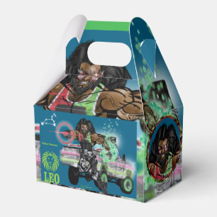 Leo-Themen-Partygeschenkbox Geschenkschachtel