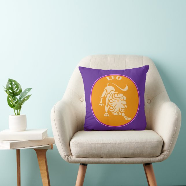 Leo Throw Pillow Kissen (Stuhl )