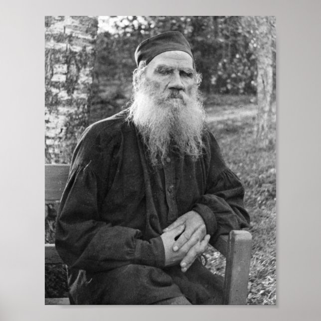 Leo Tolstoi Poster (Vorne)