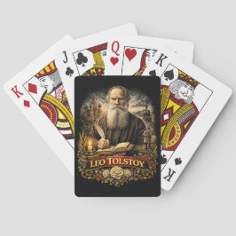 Leo Tolstoy Spielkarten