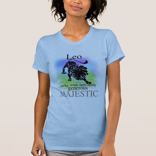 Leo über Sie T - Shirt (Vorderseite)