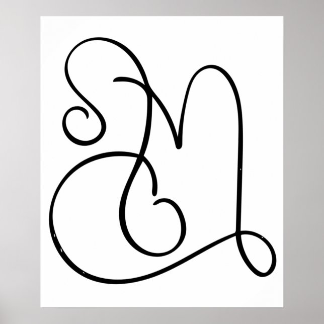 Leo und Capricorn bewundern Zodiac Art Poster (Vorne)