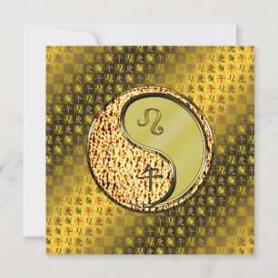 Leo und Metallpferd Karte