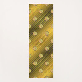 Leo und Metallpferd Yogamatte