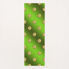 Leo und Metallziege Yogamatte