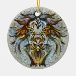 Leo Venice Keramik Ornament