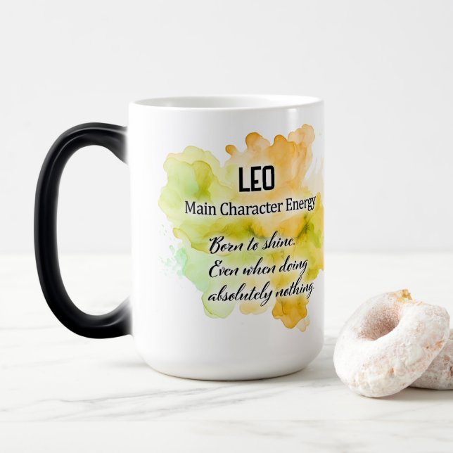 Leo Verwandlungstasse (Mit Donut)