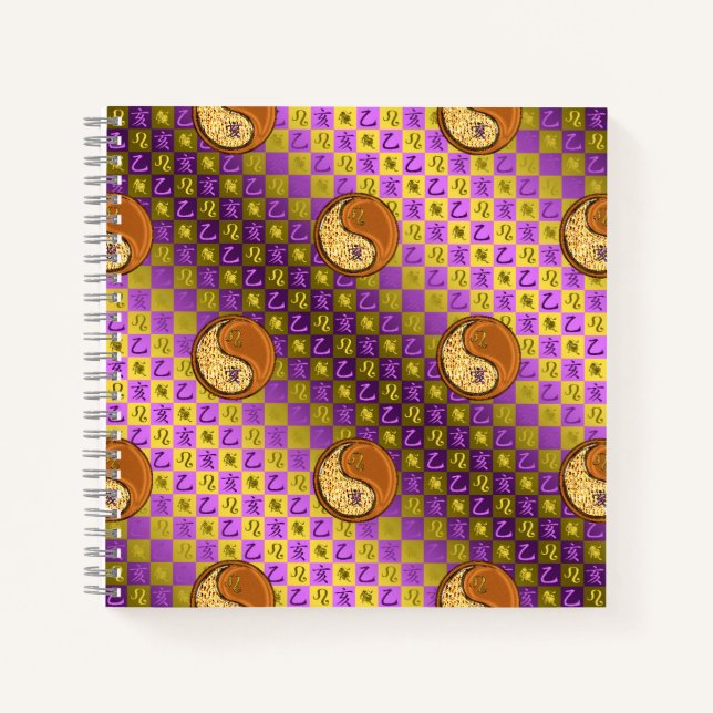 Leo & Wood Boar Notizbuch (Vorderseite)