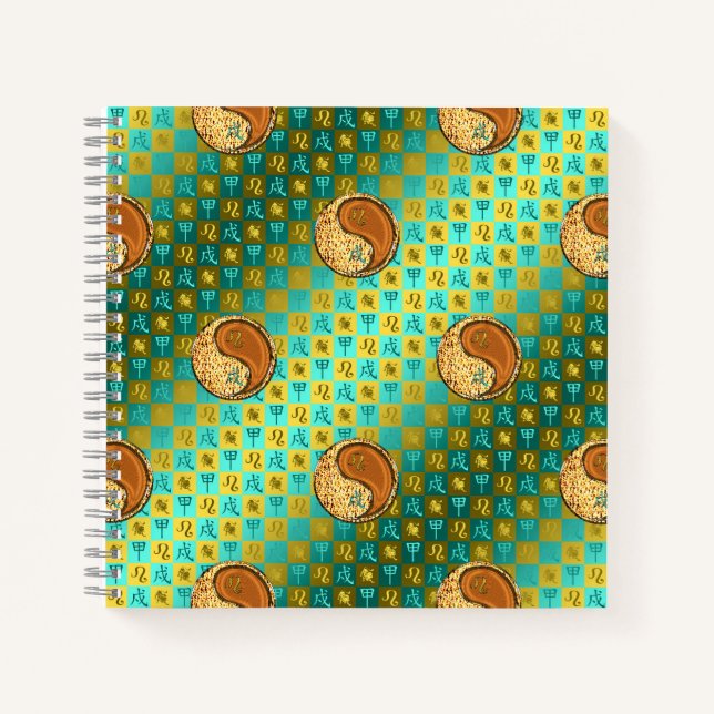 Leo & Wood Dog Notizbuch (Vorderseite)