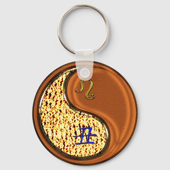 Leo & Wood Ox Schlüsselanhänger (Vorderseite)