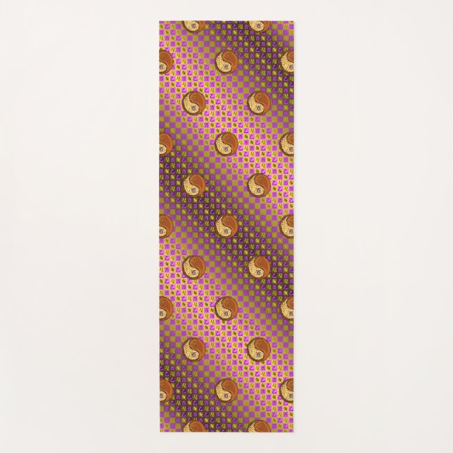 Leo & Wood Rooster Yogamatte (Vorderseite)