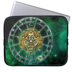 Leo Zodiac Astrologie Design Laptopschutzhülle
