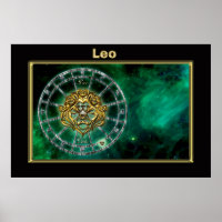 Leo Zodiac Astrologie Design