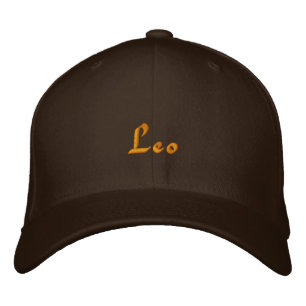 Leo Zodiac bestickte Cap / Hat Kappe
