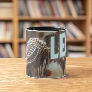 Leo Zodiac Musician Drums Tasse