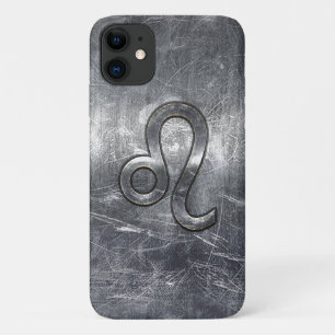 Leo Zodiac Sign in Industrial Style Case-Mate iPhone Hülle
