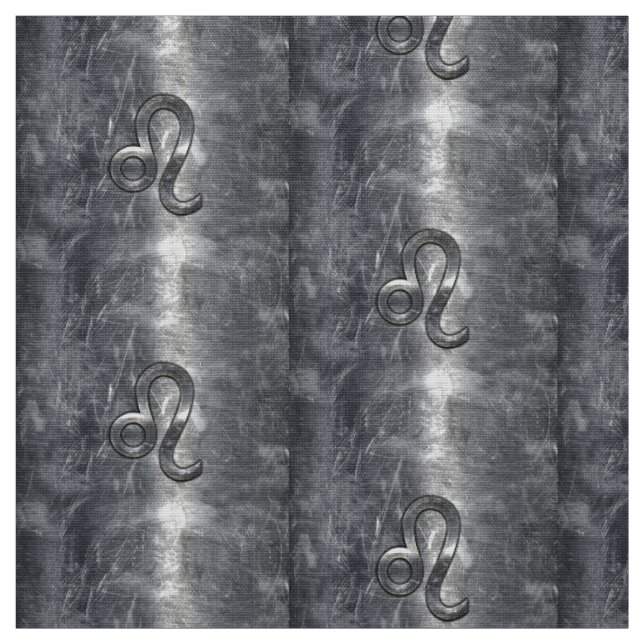 Leo Zodiac Sign in Industrial Style Stoff (Muster)