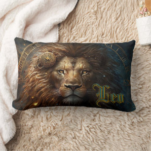 Leo Zodiac Sign Lendenkissen