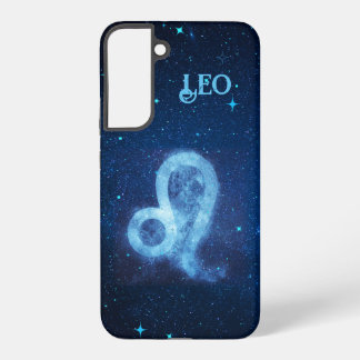 Leo Zodiac Sign Phone Case Samsung Galaxy Hülle
