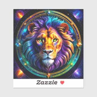 Leo Zodiac Stickers, Celestial Zodiac Aufkleber