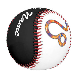 Leo Zodiac Symbol Element von Kenneth Yoncich Baseball