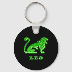 Leo Zodiac Symbol Schlüsselanhänger