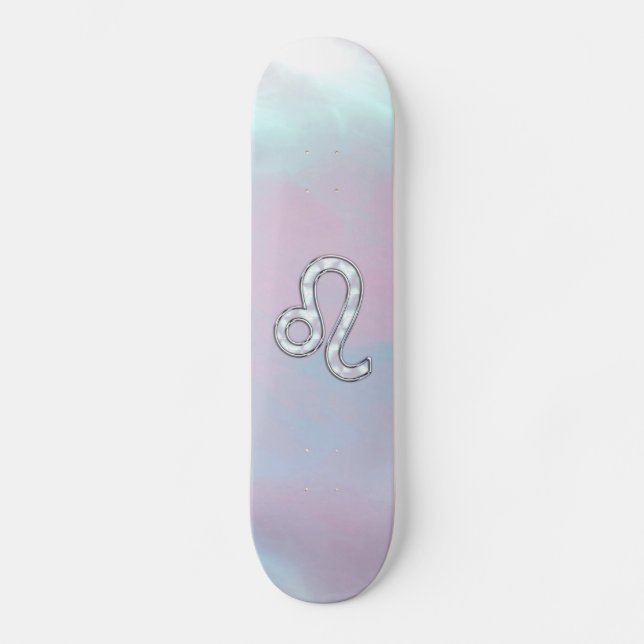 Leo Zodiac Symbol Skateboard (Vorderseite)