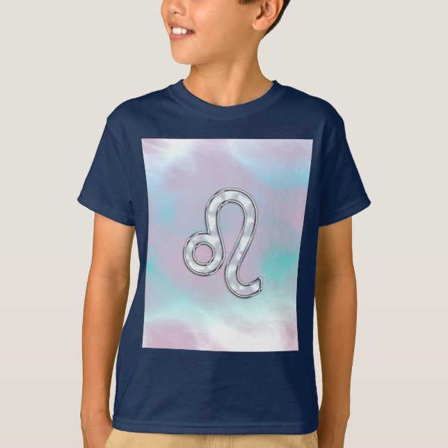 Leo Zodiac Symbol T-Shirt (Vorderseite)