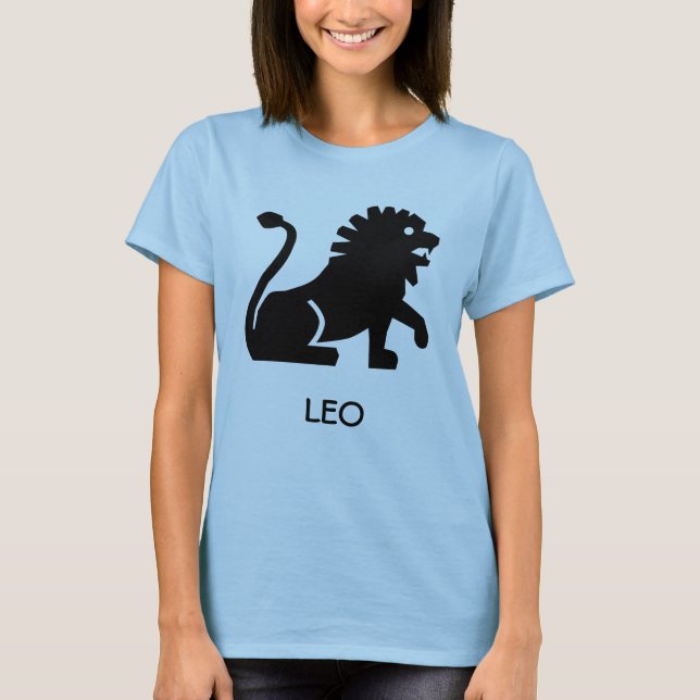Leo Zodiac T-Shirt (Vorderseite)