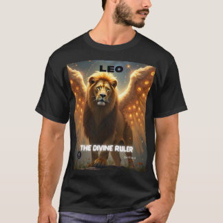 Leo Zodiac T - Shirt - Astrologie Grafik T-Shirt