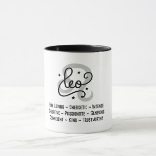 Leo Zodiac Traits Tasse