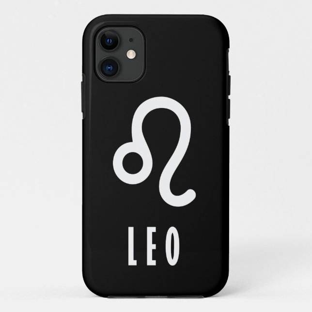 Leo zodiac-Zeichen Case-Mate iPhone Hülle (Rückseite)