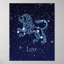 Leo Zodiac Zeichen und Konstellation