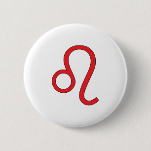 Leo, Zodiaksymbol, Horoskop Button