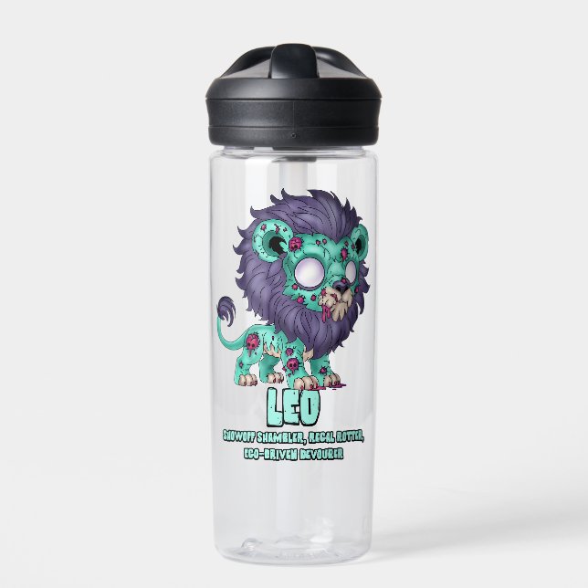 Leo Zombie Trinkflasche (Vorderseite)