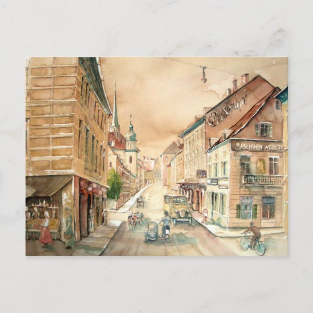 Leoben (7) postkarte (Vorderseite)
