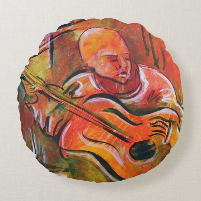 Leon 2008 rundes kissen (Vorderseite)