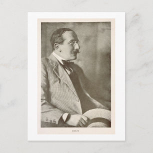 Leon Bakst (1866-1924), russischer Maler, Portrait Postkarte