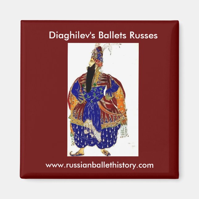 Leon Bakst Magnet (Vorne)