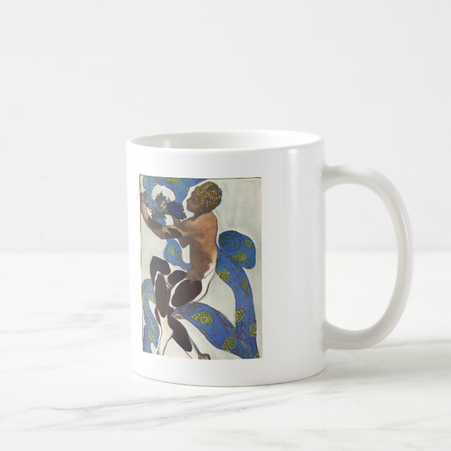 Leon Bakst: Nijinskys Faun-Kostüm Kaffeetasse (Rechts)