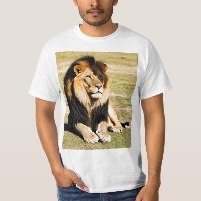 León, el rey de la selva T-Shirt (Vorderseite)