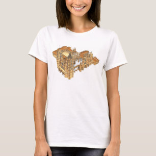 Leon-Kathedrale. Spanien T-Shirt