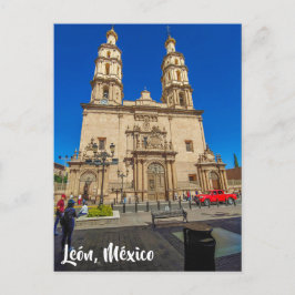 León, Mexiko, Kathedrale Postkarte