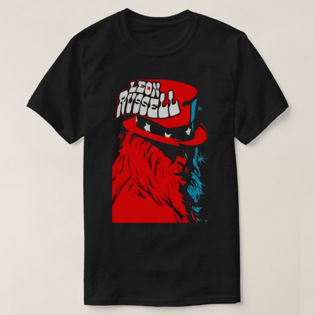 Leon Russell Classic T - Shirt (Design vorne)