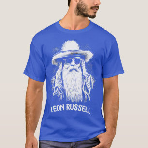 Leon Russell Original Fan Art Design T-Shirt