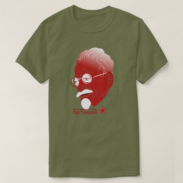 LEON TROTSKI T-Shirt (Design vorne)