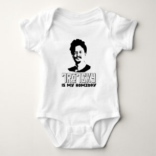 Leon Trotsky ist mein Homeboy Baby Strampler